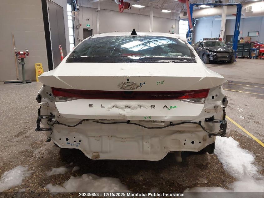 2022 Hyundai Elantra Preferred VIN: KMHLM4AG2NU363643 Lot: 20235653