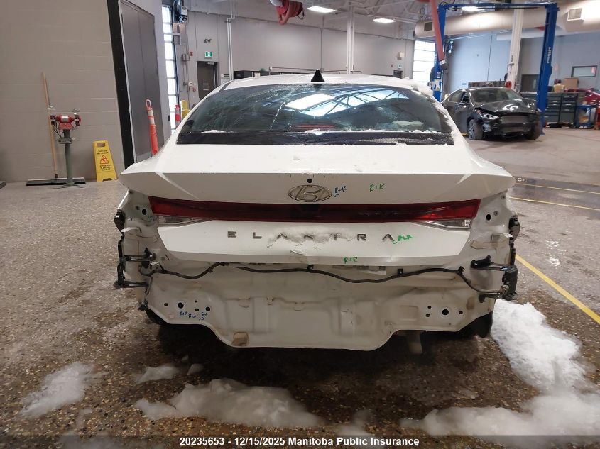 2022 Hyundai Elantra Preferred VIN: KMHLM4AG2NU363643 Lot: 20235653