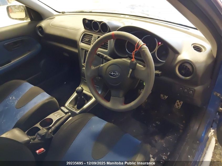 2005 Subaru Impreza Wrx VIN: GDA018646 Lot: 20235695