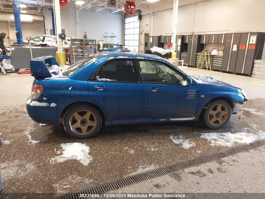 2005 Subaru Impreza Wrx VIN: GDA018646 Lot: 20235695