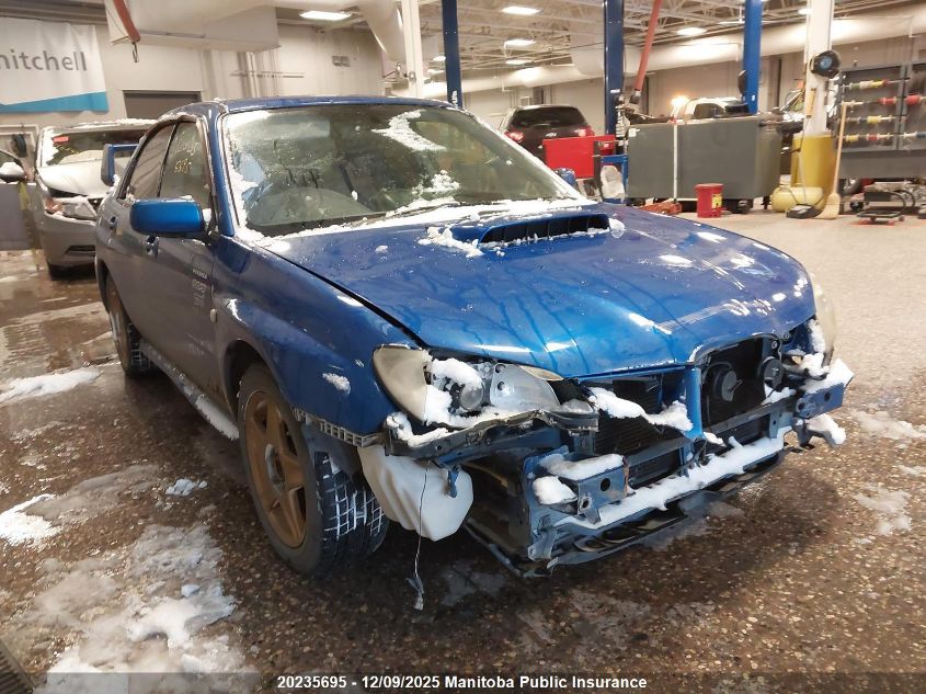 2005 Subaru Impreza Wrx VIN: GDA018646 Lot: 20235695