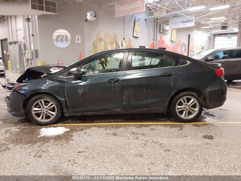 2017 Chevrolet Cruze Lt Turbo VIN: 3G1BE5SM2HS543192 Lot: 20235712