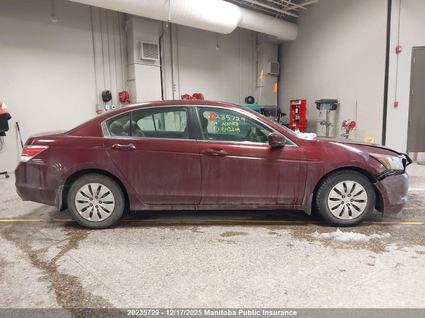 2009 Honda Accord Lx VIN: 1HGCP26399A803209 Lot: 20235729