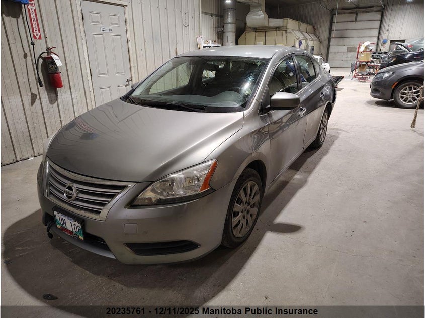 3N1AB7AP3DL615608 2013 Nissan Sentra 1.8 S auction photo 1