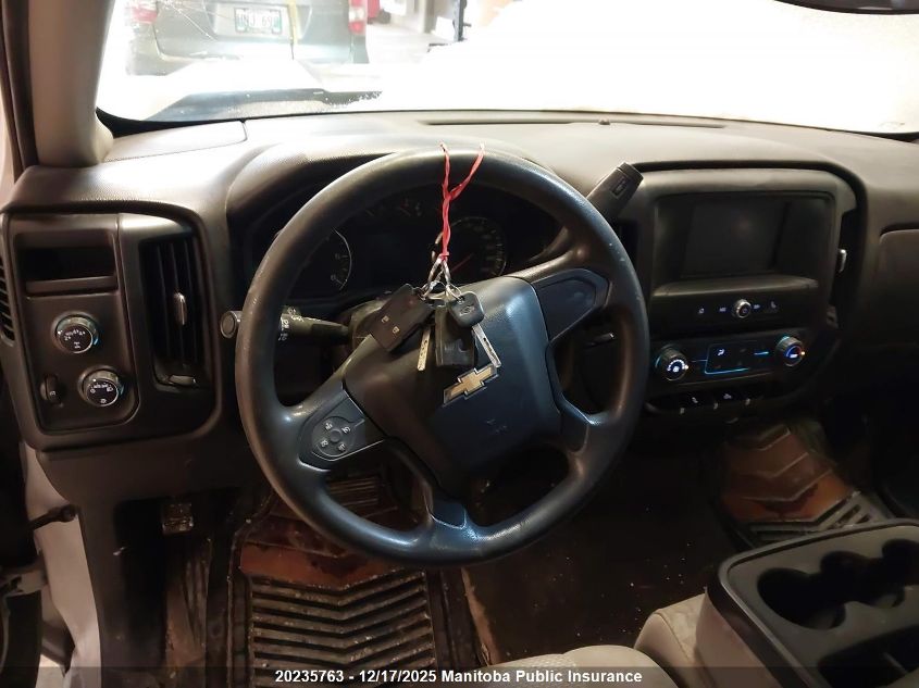 2017 Chevrolet Silverado 1500 Wt Double Cab VIN: 1GCVKPEC6HZ336156 Lot: 20235763