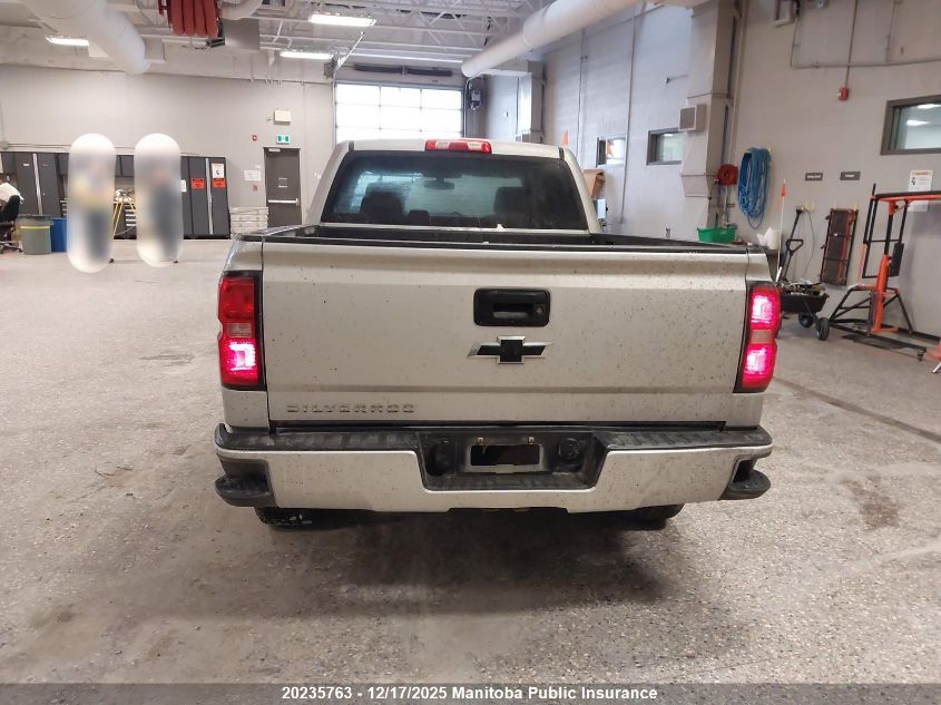 2017 Chevrolet Silverado 1500 Wt Double Cab VIN: 1GCVKPEC6HZ336156 Lot: 20235763