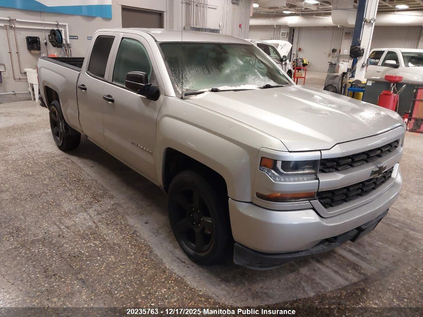 2017 Chevrolet Silverado 1500 Wt Double Cab VIN: 1GCVKPEC6HZ336156 Lot: 20235763