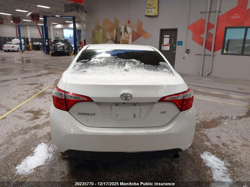 2014 Toyota Corolla Le VIN: 2T1BURHE5EC103168 Lot: 20235770