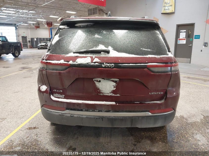 2023 Jeep Grand Cherokee Limited VIN: 1C4RJHBG8PC540055 Lot: 20235775