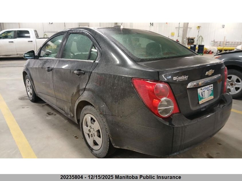 2015 Chevrolet Sonic Lt VIN: 1G1JC5SH3F4174201 Lot: 20235804