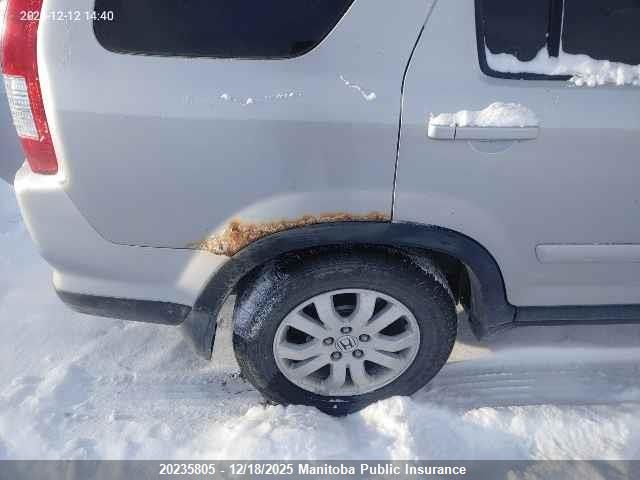 2005 Honda Cr-V Ex-L VIN: JHLRD78905C810468 Lot: 20235805