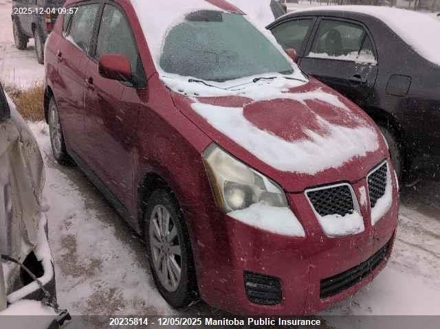 5Y2SP67899Z426913 2009 Pontiac Vibe auction photo 1