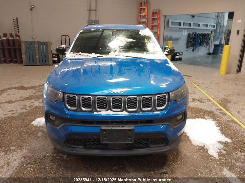 2024 Jeep Compass North VIN: 3C4NJDBN1RT169365 Lot: 20235941