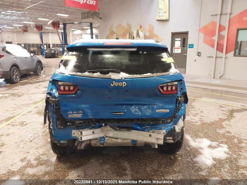 2024 Jeep Compass North VIN: 3C4NJDBN1RT169365 Lot: 20235941