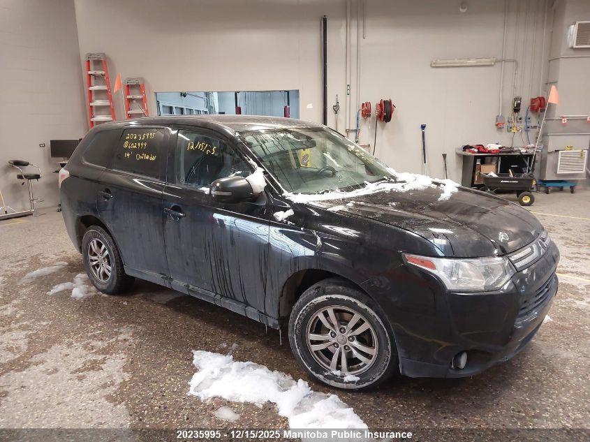 2014 Mitsubishi Outlander Se VIN: JA4JZ3AX4EZ602999 Lot: 20235995