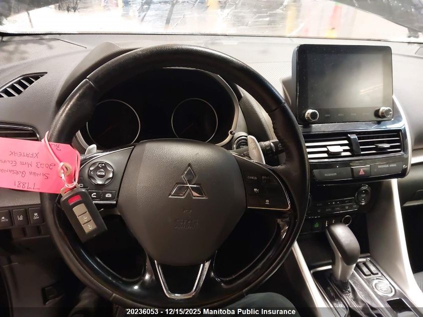 2023 Mitsubishi Eclipse Cross Sel VIN: JA4ATVAA1PZ609081 Lot: 20236053