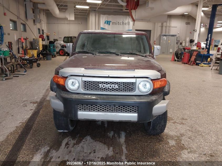 2007 Toyota Fj Cruiser VIN: JTEBU11F870026230 Lot: 20236067