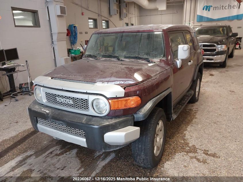 2007 Toyota Fj Cruiser VIN: JTEBU11F870026230 Lot: 20236067