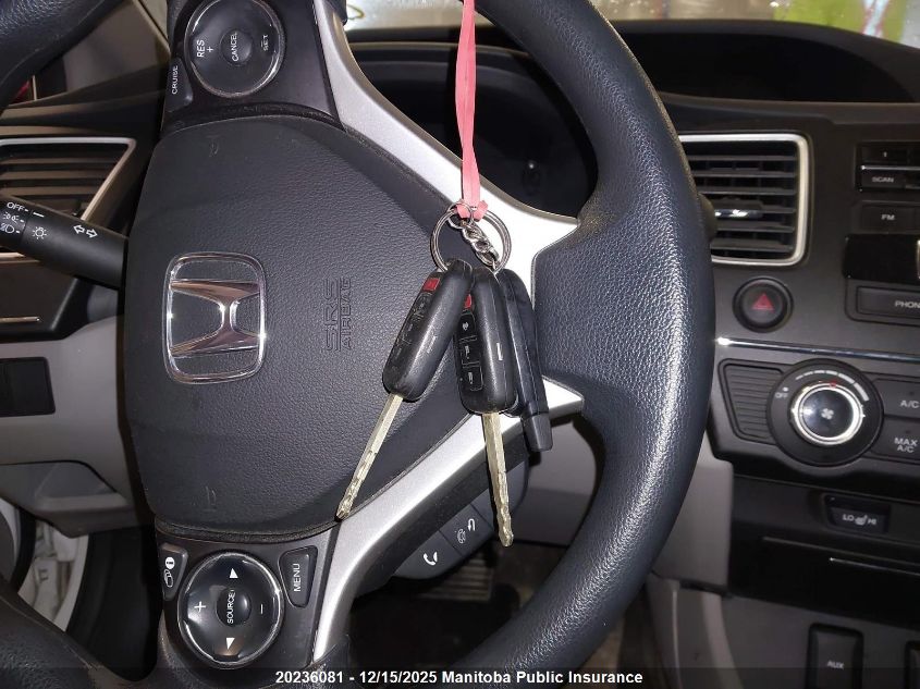 2015 Honda Civic Lx VIN: 2HGFB2F48FH039225 Lot: 20236081