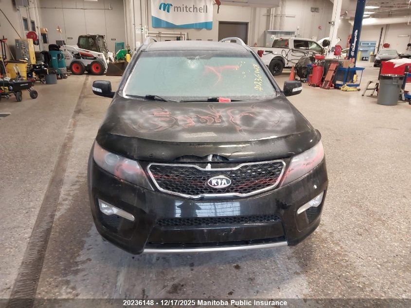 2013 Kia Sorento Sx V6 VIN: 5XYKWDA23DG419765 Lot: 20236148