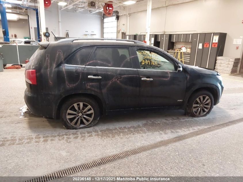 2013 Kia Sorento Sx V6 VIN: 5XYKWDA23DG419765 Lot: 20236148