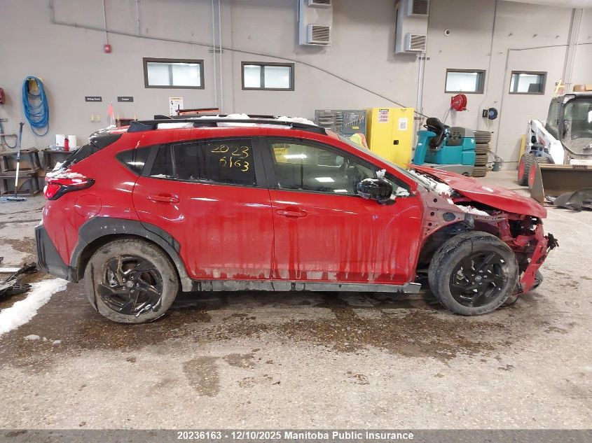 2025 Subaru Crosstrek Onyx VIN: JF2GUHFCXSH206189 Lot: 20236163