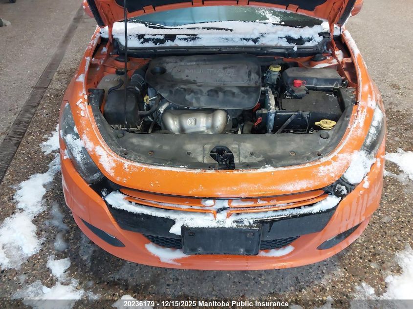 2014 Dodge Dart Sxt VIN: 1C3CDFBB6ED673687 Lot: 20236179