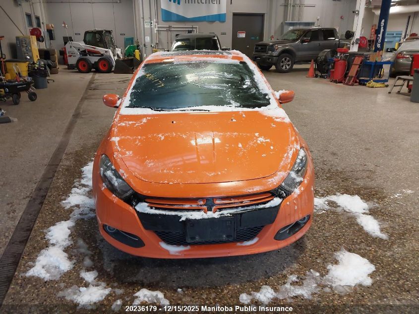 2014 Dodge Dart Sxt VIN: 1C3CDFBB6ED673687 Lot: 20236179