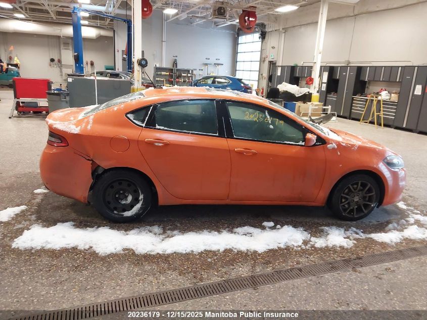 2014 Dodge Dart Sxt VIN: 1C3CDFBB6ED673687 Lot: 20236179