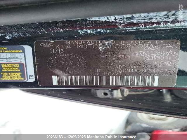 2014 Kia Optima Ex/Ex Luxury VIN: KNAGN4A76E5464243 Lot: 20236183