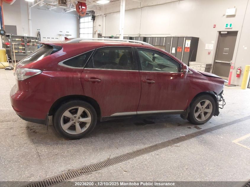 2011 Lexus Rx350 VIN: 2T2BK1BAXBC103140 Lot: 20236200