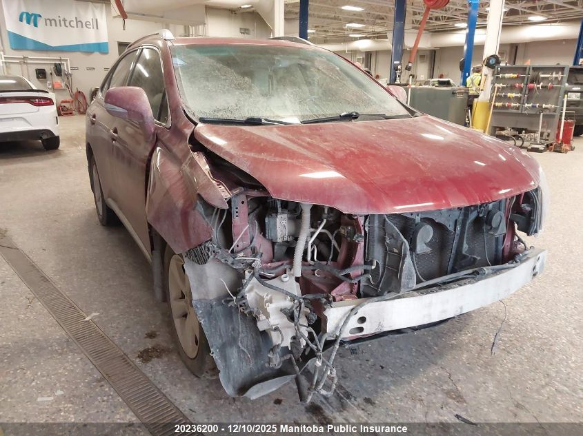 2011 Lexus Rx350 VIN: 2T2BK1BAXBC103140 Lot: 20236200