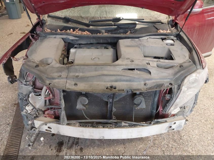 2011 Lexus Rx350 VIN: 2T2BK1BAXBC103140 Lot: 20236200