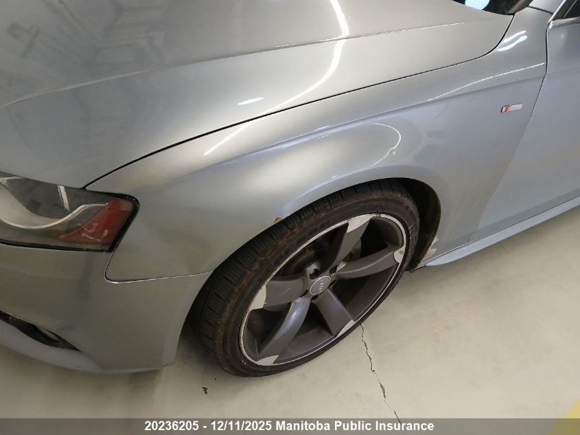 2011 Audi A4 2.0T Quattro VIN: WAUKFCFL1BN034879 Lot: 20236205