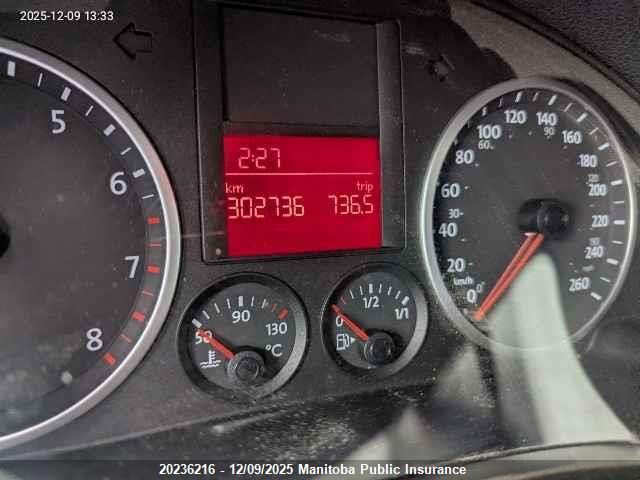 2009 Volkswagen Tiguan 2.0T Comfortline/2.0T Highline/2.0T Trendline VIN: WVGBV75N39W526863 Lot: 20236216