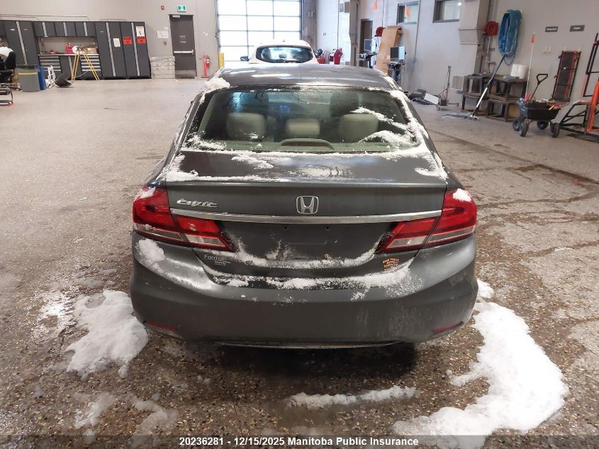 2013 Honda Civic Lx VIN: 2HGFB2F42DH100310 Lot: 20236281