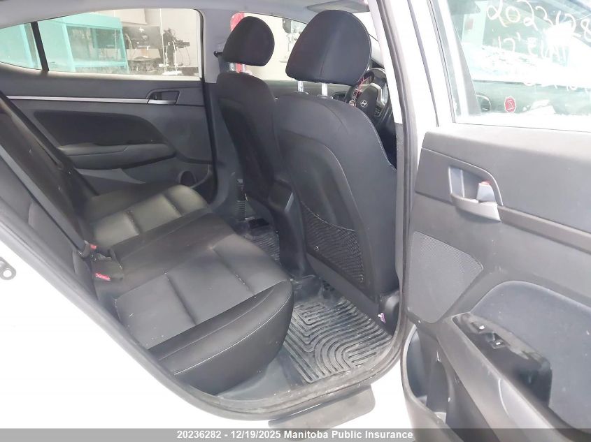 2017 Hyundai Elantra Gl VIN: KMHD84LF1HU240496 Lot: 20236282