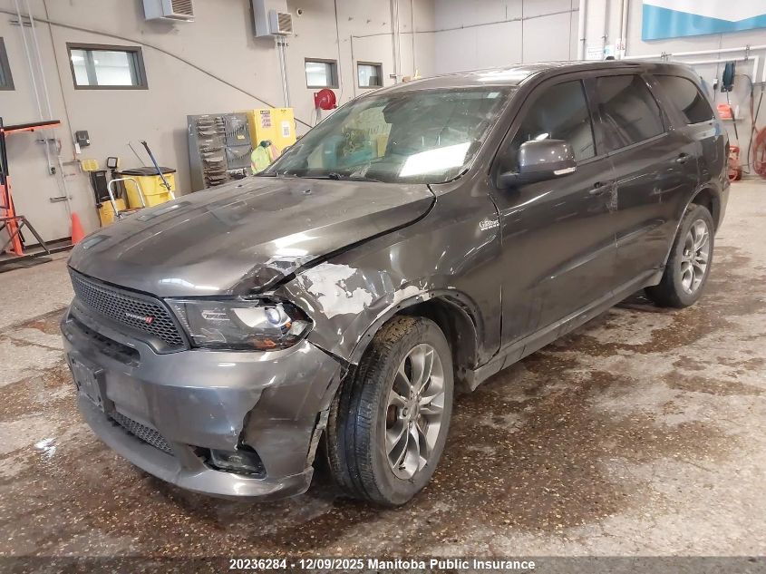 2019 Dodge Durango Gt VIN: 1C4RDJDG7KC586562 Lot: 20236284