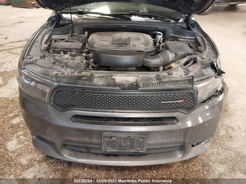 2019 Dodge Durango Gt VIN: 1C4RDJDG7KC586562 Lot: 20236284