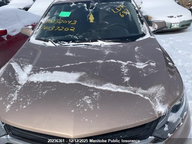 2019 Chevrolet Equinox Lt 2.0T VIN: 2GNAXVEX4K6188719 Lot: 20236361