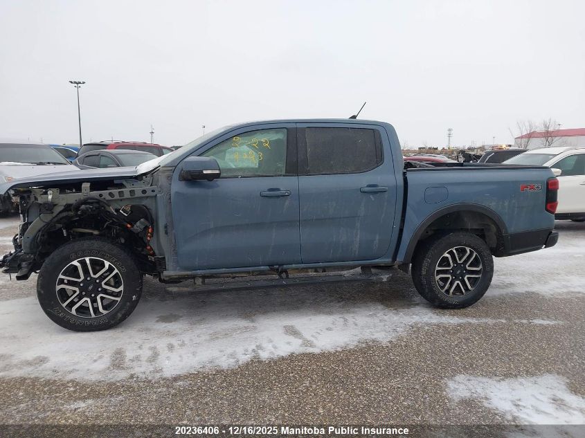 2024 Ford Ranger Lariat Supercrew VIN: 1FTER4KH7RLE04172 Lot: 20236406