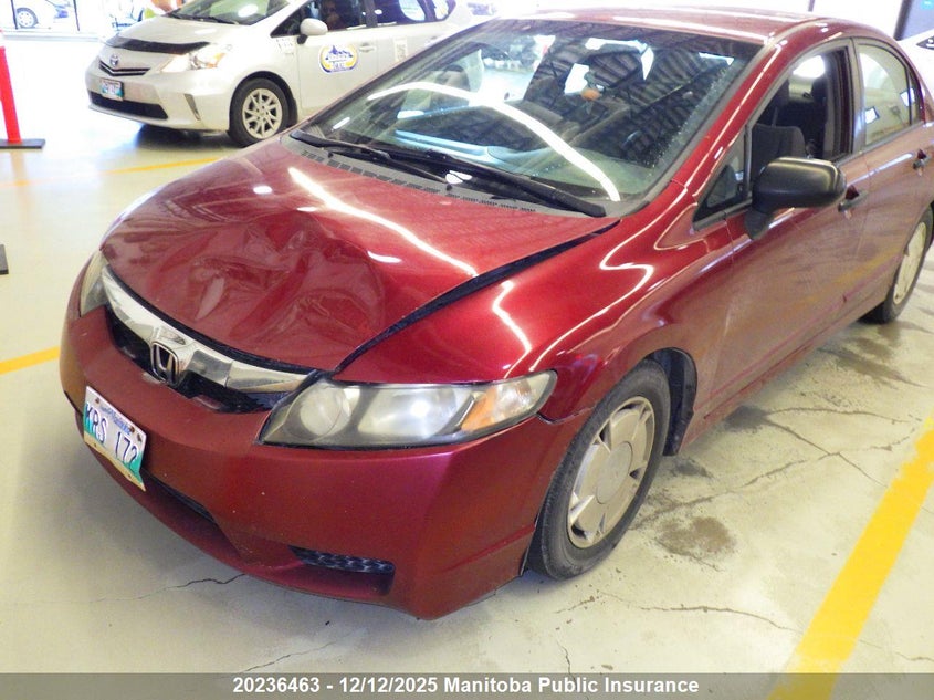 2HGFA16409H025613 2009 Honda Civic Dx-G auction photo 1