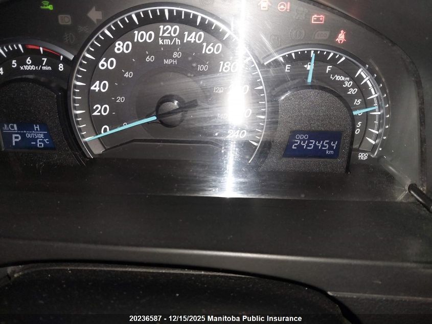 2013 Toyota Camry Xle VIN: 4T1BF1FK5DU668120 Lot: 20236587