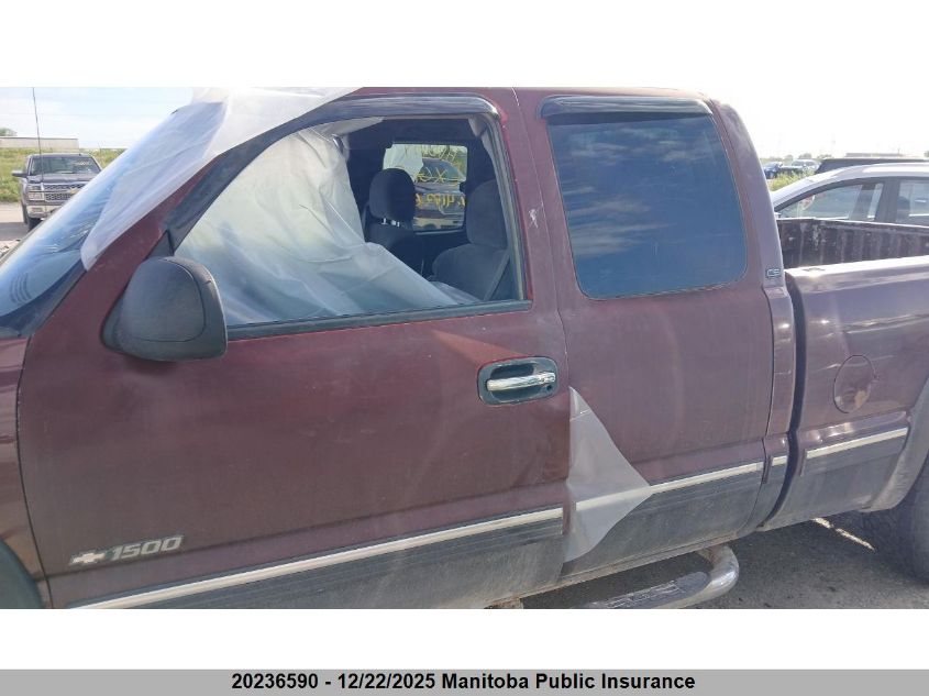 2002 Chevrolet Silverado 1500 Ls/Lt VIN: 2GCEK19TX21417264 Lot: 20236590