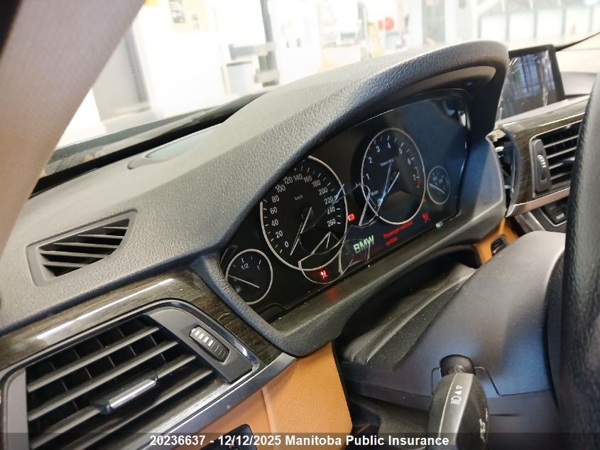 2014 BMW 328I xDrive VIN: WBA3B3C56EJ982390 Lot: 20236637