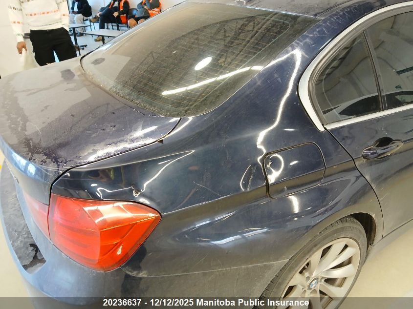 2014 BMW 328I xDrive VIN: WBA3B3C56EJ982390 Lot: 20236637