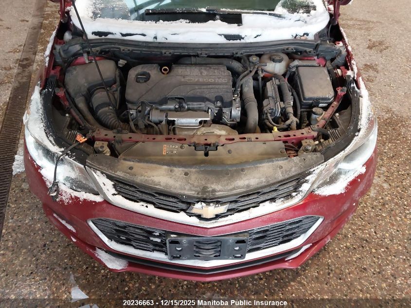 2018 Chevrolet Cruze Lt Turbo VIN: 1G1BE5SM2J7120598 Lot: 20236663