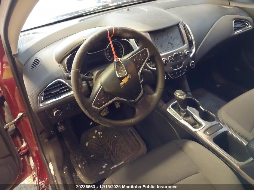 2018 Chevrolet Cruze Lt Turbo VIN: 1G1BE5SM2J7120598 Lot: 20236663