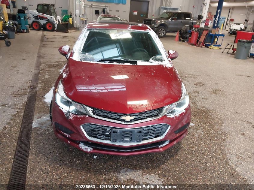 2018 Chevrolet Cruze Lt Turbo VIN: 1G1BE5SM2J7120598 Lot: 20236663