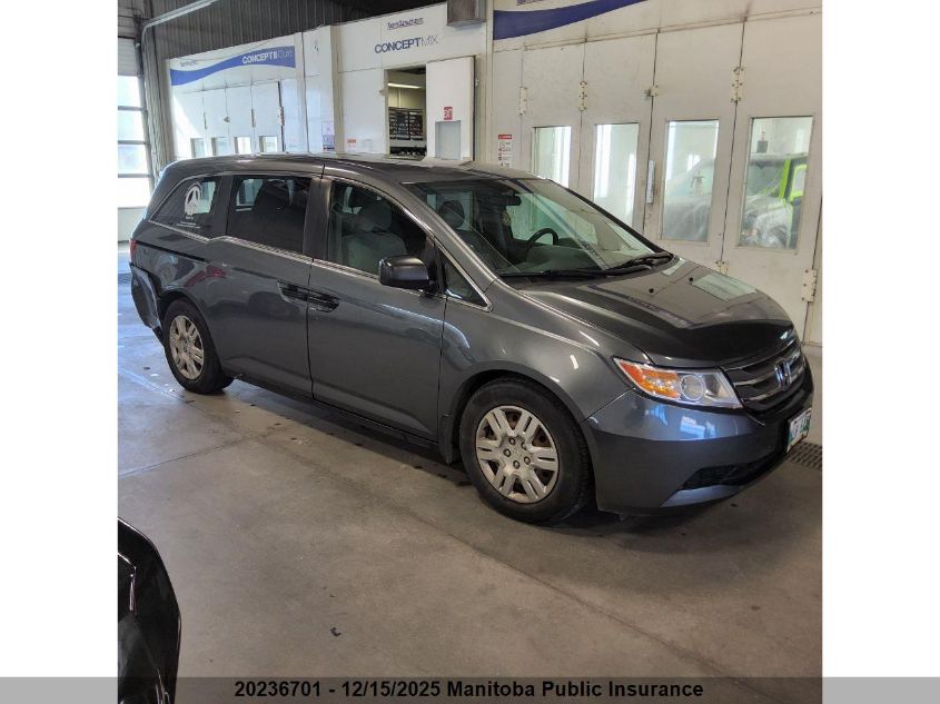 2011 Honda Odyssey Lx VIN: 5FNRL5H28BB507444 Lot: 20236701